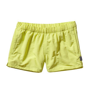 Patagonia W's Barely Baggies™ Shorts Size S Yellow Neon